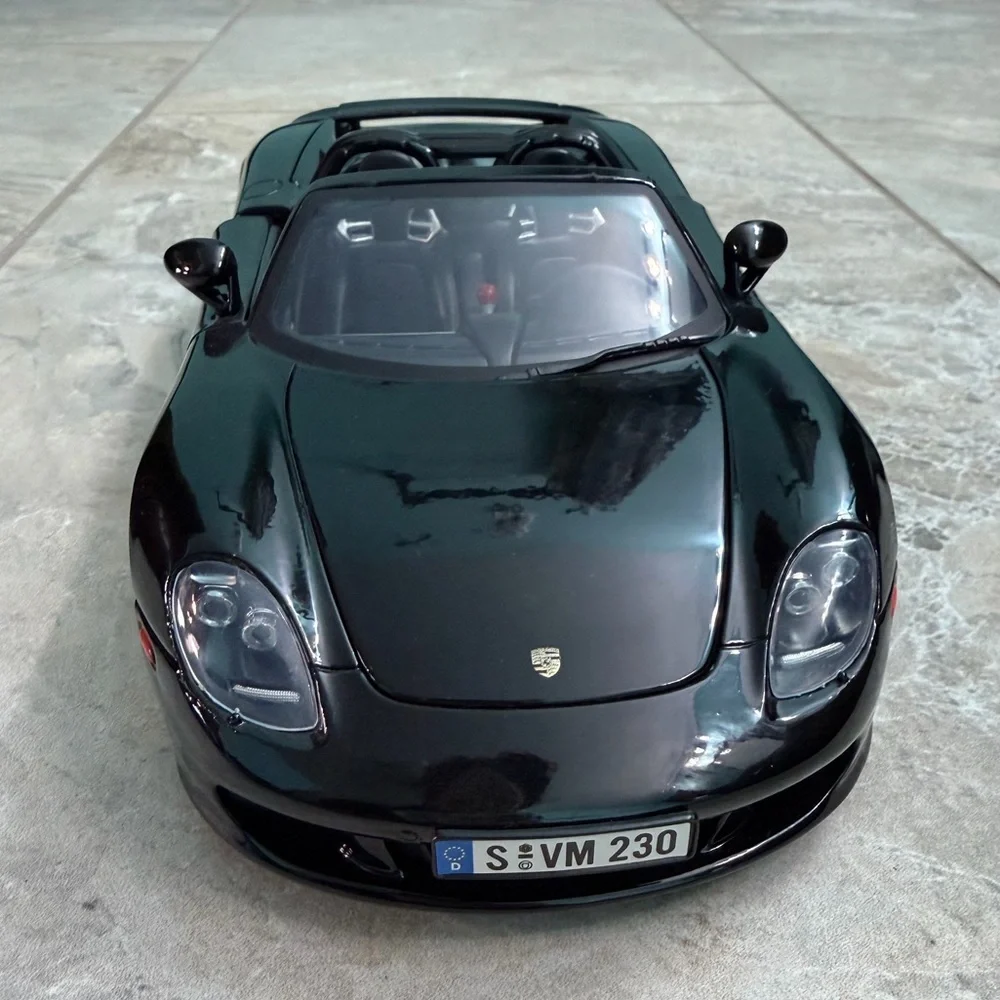 Black Porsche Carrera GT Diecast Car